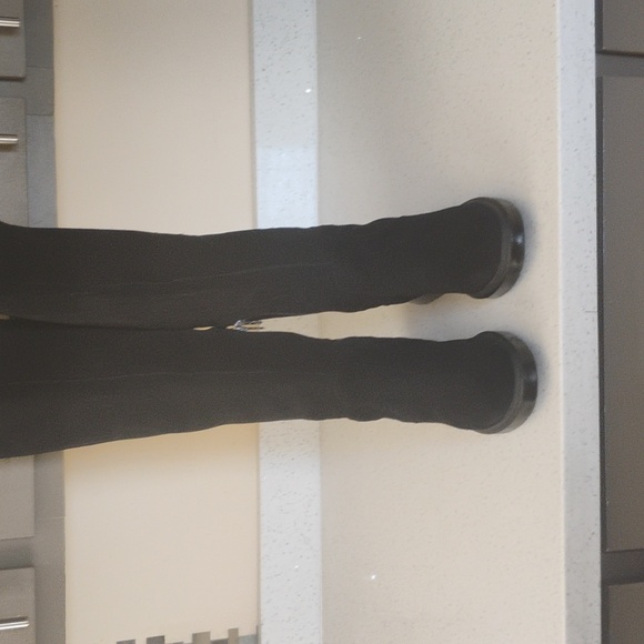 ANTONIO MELANI Black Over the Knee Boots Size 11 Women - Picture 6 of 10